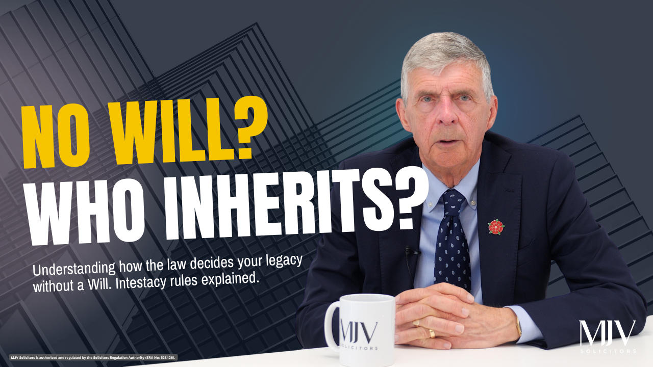 Solicitor explaining what happens if you die without a Will in England and Wales