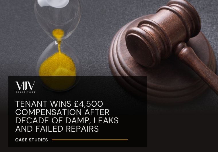 Tenant Wins £4,500 Compensation After Decade of Damp, Leaks and Failed Repairs